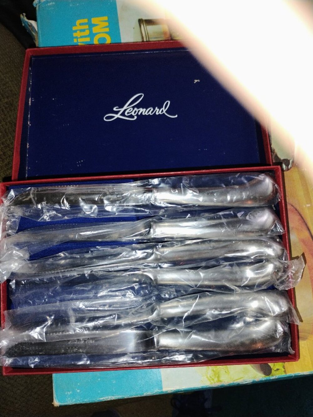 Vintage Leonard steak knives